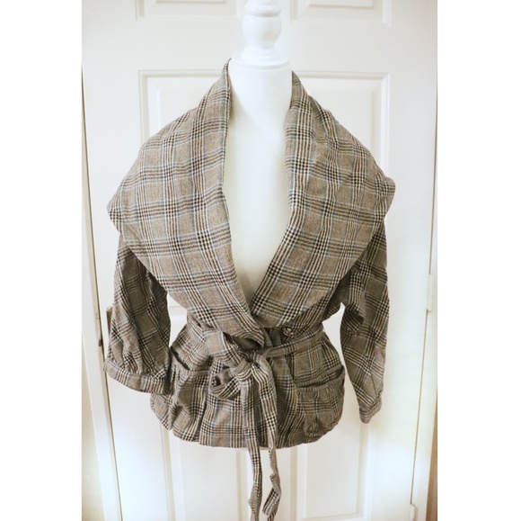 Marc Jacobs Jackets & Blazers - Marc Jacobs | plaid wool blend shawl jacket